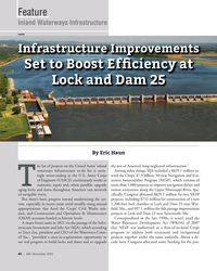 MN Nov-22#40 Feature
Inland Waterways Infrastructure
USACE
Infrastructure