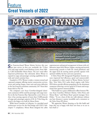 MN Nov-22#60  LYNNE
Owner: Westar Marine Services
Builder: Moose Boats
Designer: