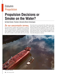 MN Feb-23#20 , President, Alternative Marine Technologies
that end