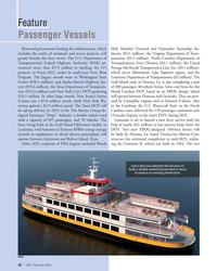 MN Feb-23#32 Feature
Passenger Vessels
Renewed government funding for