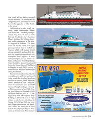 MN Feb-23#33  Chesapeake Ship-
building, in Maryland) is set to begin 
cruises