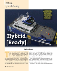 MN Feb-23#38 Feature
Hybrid-Ready
American Offshore Services
A number