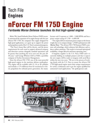 MN Feb-23#40 Tech File  
Engines
nForcer FM 175D Engine
Fairbanks Morse