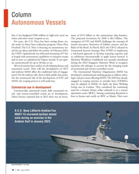 MN Jun-23#18 Column   
Autonomous Vessels 
that it has budgeted $700