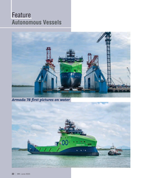 MN Jun-23#22 Feature
Autonomous Vessels
Armada 78 ? rst pictures on water
22