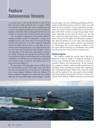 MN Jun-23#24 Feature
Autonomous Vessels
ity, around what it will