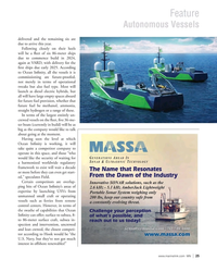 MN Jun-23#25 Feature
Autonomous Vessels
delivered and the remaining six