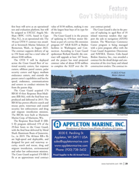 MN Jun-23#29 Feature
Gov’t Shipbuilding
?  rst boat will serve as an