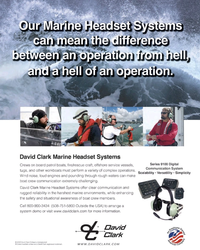 MN Aug-23#2nd Cover Clark Headset  David Marine Systems 
Series  9100  Digital