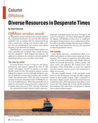 MN Oct-23#20 Column   
Offshore 
Diverse Resources in Desperate Times
By