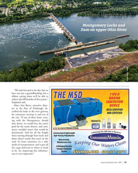 MN Oct-23#31  Locks and 
Dam on upper Ohio River 
Michel Sauret / USACE
“We
