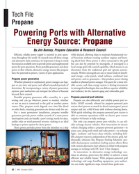 MN Oct-23#42 Tech File  
Propane
Powering Ports with Alternative