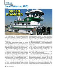 MN Nov-23#46 Feature
Great Vessels of 2023
Corvus Energy
GREEN 
DIAMOND
