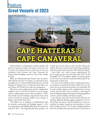 MN Nov-23#50  & 
CAPE CANAVERAL
Damen’s Multi Cat multipurpose workboat design