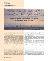 MN Feb-24#30 Feature
Offshore Wind
Ørsted
“There is momentum in the