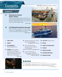 MN Aug-24#2    Advertisers Index
By Eric Haun
On the Cover
U.S. shipbuildin