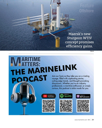 MN Oct-24#31 Maersk’s new 
Sturgeon WTIV 
concept promises 
ef?  ciency