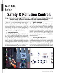 MN Jan-25#39 Tech File
Safety
Safety & Pollution Control: 
Bergan Marine