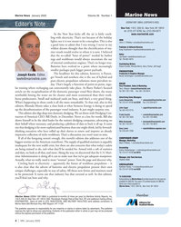 MN Jan-25#4 . As Barry Parker’s focused 
Terry  Breese • breese@marinelink