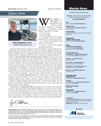 MN Nov-25#4  (USPS#013-952)
Editor’s Note
New York: 118 E. 25th St., New