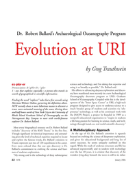 MT Jan-06#22  devel-
opment of the "Inner Space Center" at URI, a high-tech
pro