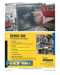 MT Jul-06#27  PAYLOAD BAY
PROVEN REMUS TECHNOLOGY
Based on the same