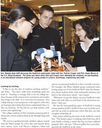 MT Jan-11#45  aspect of SeaPerch is
Ens. Natalya Aoki (left) discusses