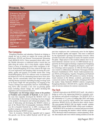 MT Jul-12#54  President of Operations: Duane Fotheringham Director of Hydroid