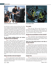 MT Mar-13#52  a salvage operation ever.  Jesse Rodocker in the Þ eld. The