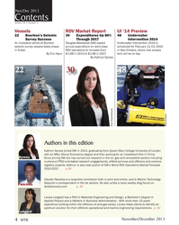 MT Nov-13#4  SeaDiscovery.com     p. 34 Louise Ledgard has a PhD in Materials