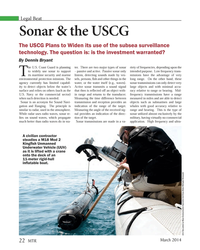 MT Mar-14#22  Plans to Widen its use of the subsea surveillance  technology