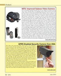 MT Jun-14#56  with the latest Seatooth S300 technology. The new subsea
