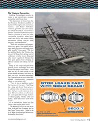 MT Oct-14#49 The Teledyne Connection Teledyne Technologies recently in- vested