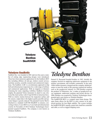 MT Oct-16#53  was acquired by Teledyne Technologies Incor-
With no