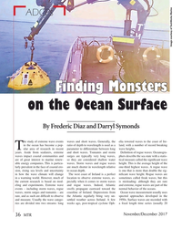 MT Nov-17#36  the Ocean Surface
By Frederic Diaz and Darryl Symonds
he study