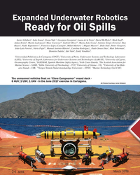 MT Mar-18#24 Expanded Underwater Robotics 
Ready for Oil Spills
1 2 3 4