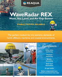 MT Jun-18#9 WaveRadar REX 
Wave, Sea Level, and Air Gap Sensor
S S S S