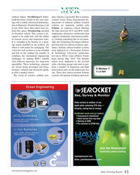 MT Jul-20#43  tasks on the underwater test 
© L3 ASV
to offer a market choice