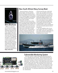 MT Sep-20#59 New South African Navy Survey Boat
Paramount Maritime