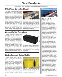 MT Jan-21#58 New Products
Innovative new products, technologies and