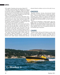 MT May-21#30  de- XPRIZE USV, and marine broadband communications, which