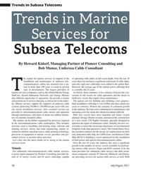 MT Jul-21#46  for 
Subsea Telecoms
By Howard Kidorf, Managing Partner