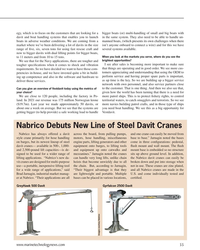 MT May-22#55  Nabrico cranes are made in the 
Brad Jarnagin, industrial market