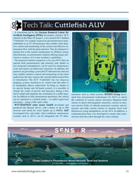 MT Sep-22#25 Tech Talk: Cuttlefish AUV
Marc/Adobestock
A consortium led