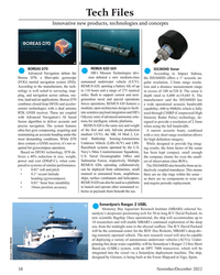 MT Nov-22#58  selected So-
nardyne’s deepwater positioning tech for