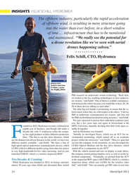 MT Mar-23#24 , 
launched EXRAY, which is a wireless inspection ROV.” the