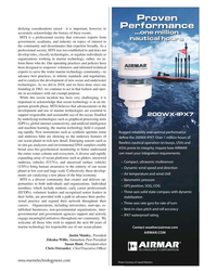 MT Jul-23#11  sonar 
Rugged reliability and optimal  performance  
and undersea