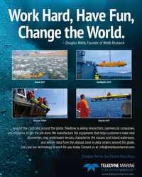 MT Jul-23#4th Cover  Webb, Founder of Webb Research
Gavia AUV SeaRaptor AUV
Slocum