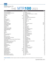 MT Sep-23#2 MTR
100
September/October 2023
Volume 66 • Number 7
THE