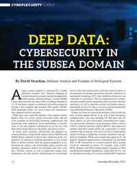 MT Nov-23#12  IN 
THE SUBSEA DOMAIN
By David Strachan, Defense Analyst